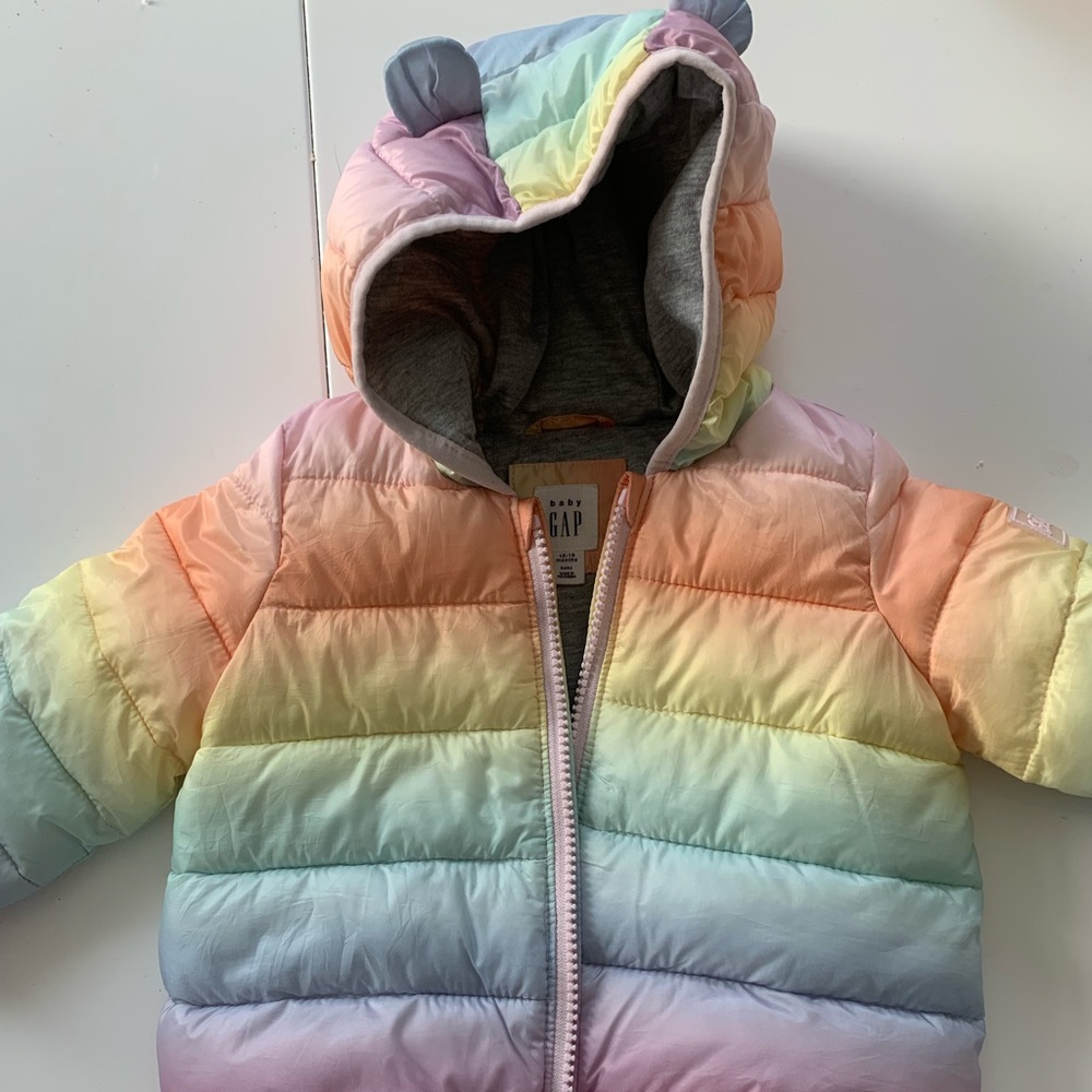 baby gap primaloft 12-18 months jacket